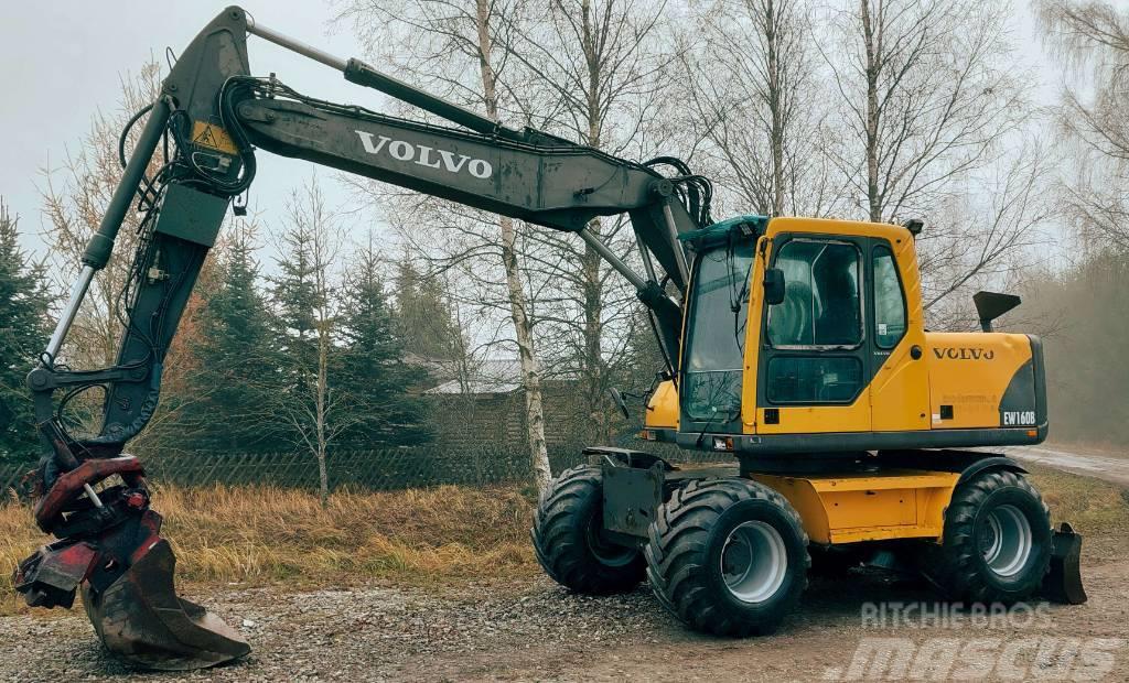 Volvo EW 160 B Ratiniai ekskavatoriai