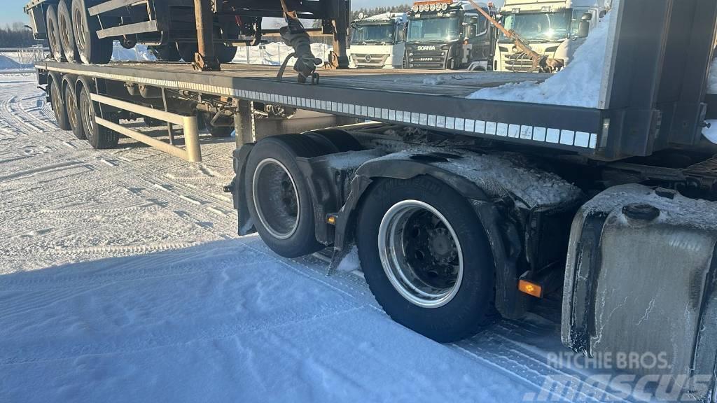 HRD puoliperävaunu Bortinių sunkvežimių priekabos su nuleidžiamais bortais