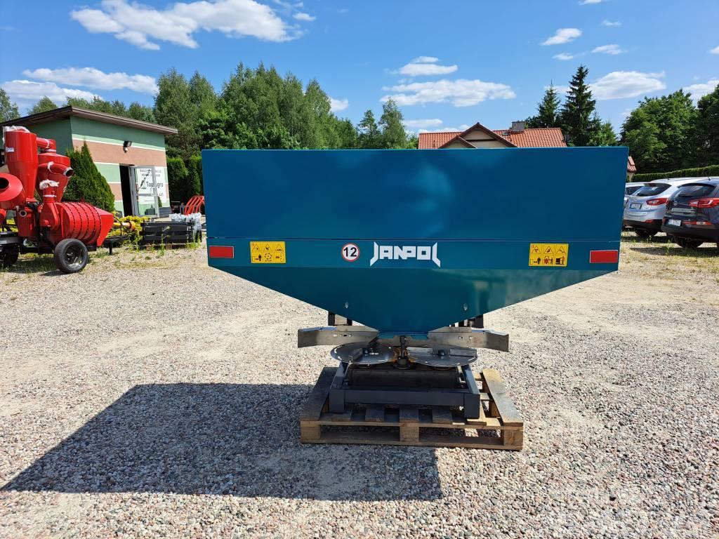 Janpol Premium 1500 fertilizer spreader / rozsiewacz 1500 Mineralinių trąšų barstytuvai