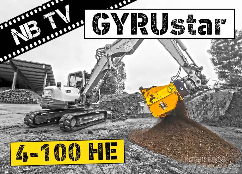 Gyru-Star 4-100HE | Siebschaufel Bagger ab 7 t Atrinkimo kaušai