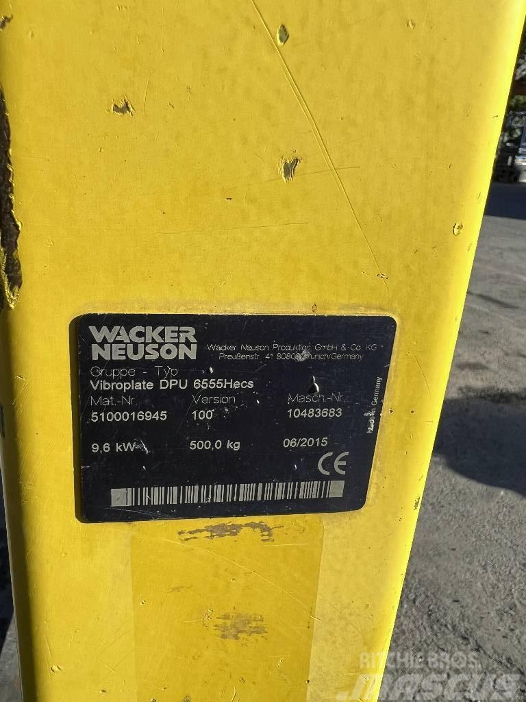 Wacker Neuson Vibroplate DPU 6555 Hecs*500 kg*E Start Vibratoriai