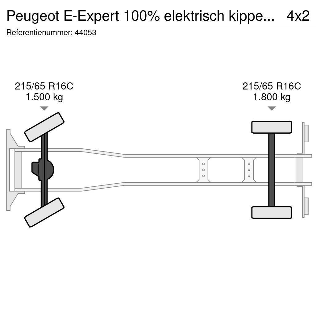 Peugeot E-Expert 100% elektrisch kippende zijlader Šiukšliavežės