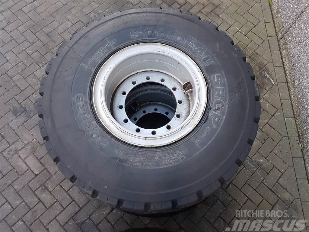 Terex TL210-Solideal 20.5R25-Tire/Reifen/Band Padangos, ratai ir ratlankiai