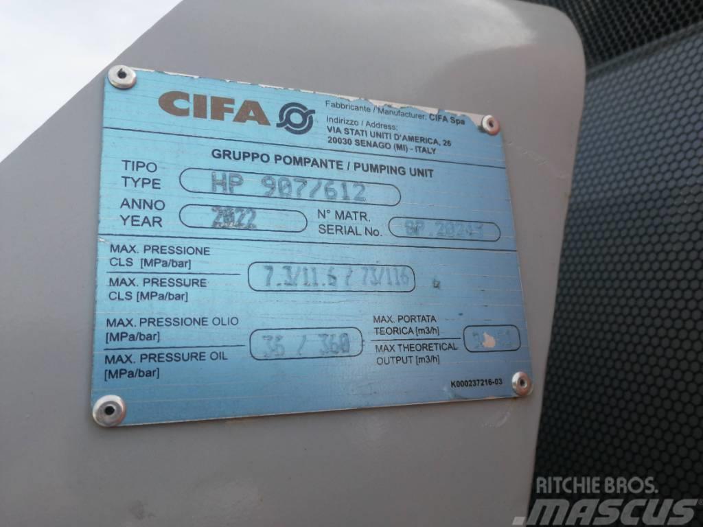 Cifa PC 907/612 D8 Betono paskirstymo strėlės