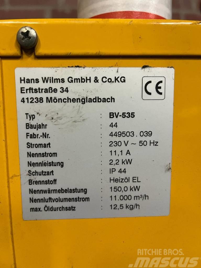 Wilms BV 535 Šildymo ir šaldymo įranga