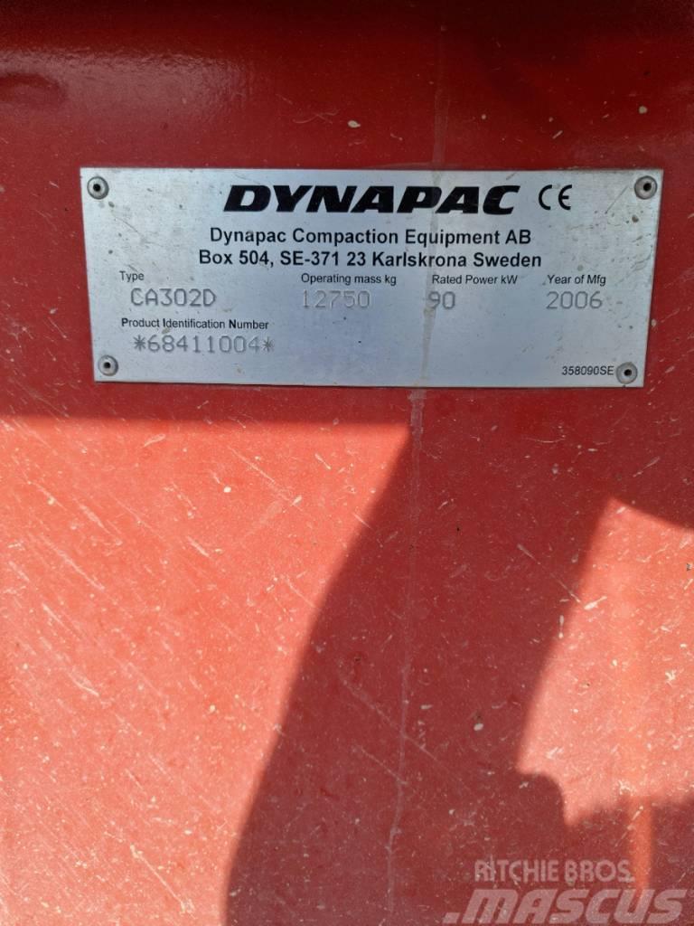 Dynapac CA 302 D Vieno būgno volai