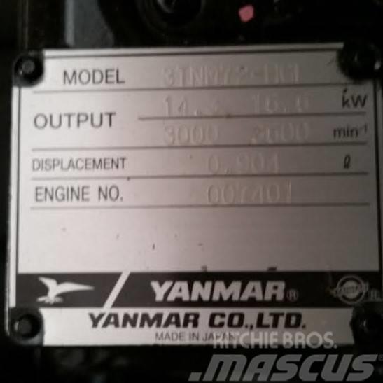 Yanmar 3TNM72 Kiti naudoti statybos komponentai