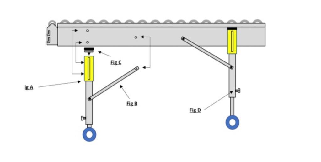  roller track conveyor roller conveyor Sandėliavimo įranga - kita