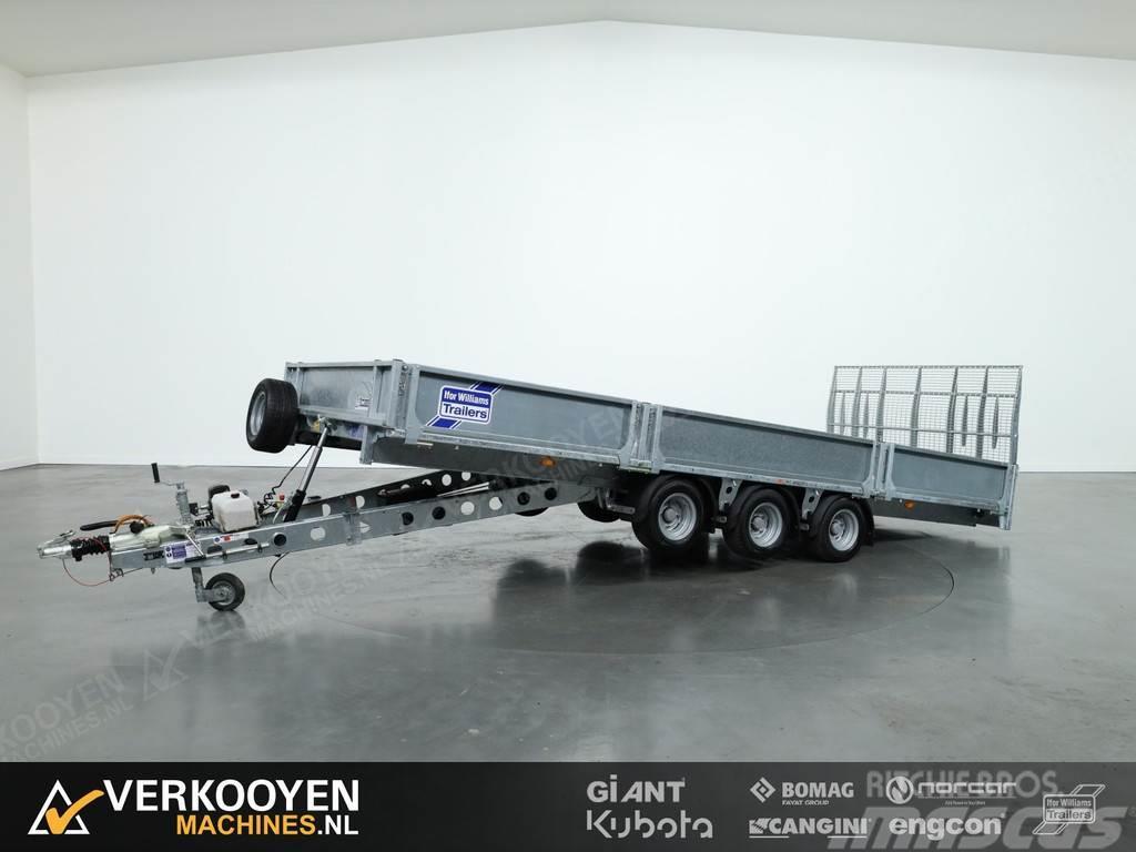 Ifor Williams TB5021-353 500cm Tiltbed (3-asser - Handmatig) Bortinių sunkvežimių priekabos su nuleidžiamais bortais