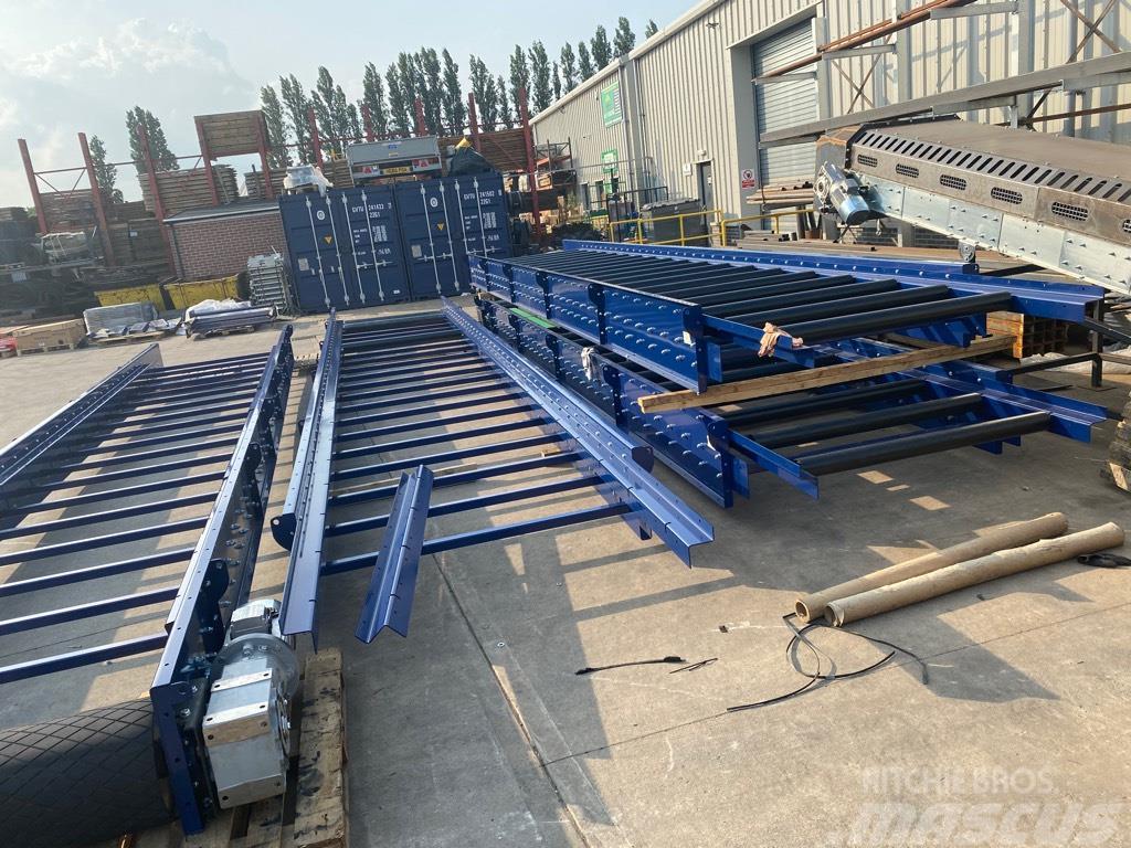  Recycling Conveyor RC Conveyor 1 meter wide x 10 m Transporteriai