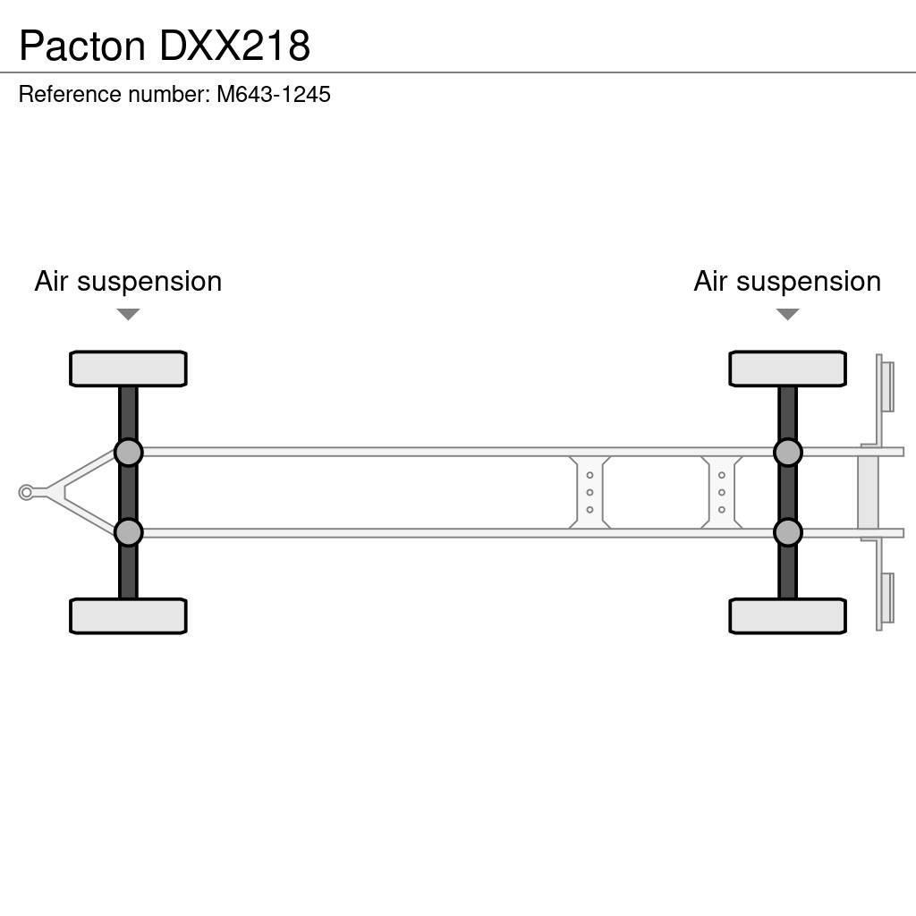 Pacton DXX218 Vežimėliai