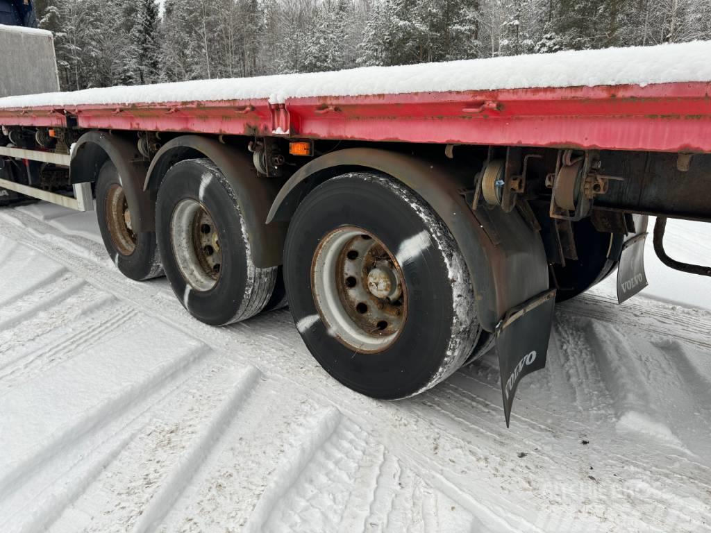Jyki Paripyörillä, isoille painoille! Bortinių sunkvežimių priekabos su nuleidžiamais bortais