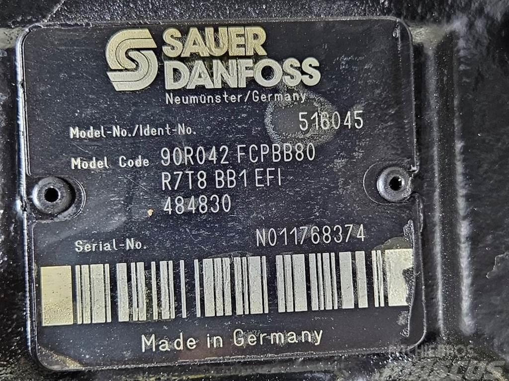 Sauer Danfoss 90R042FCPBB80R7T8-Drive pump/Fahrpumpe/Rijpomp Hidraulikos įrenginiai