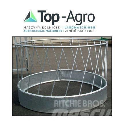 Top-Agro (RRF24) Round feeder, galvanized for 24 sheep, NEW Gyvulių šėrimo įranga