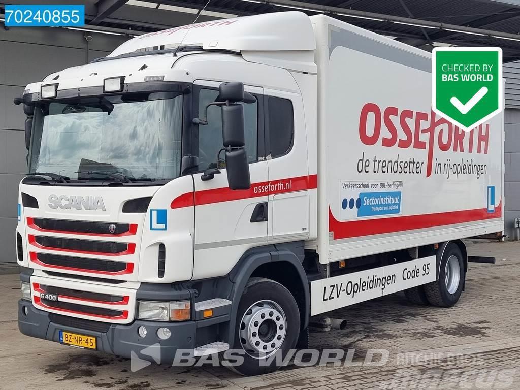 Scania G400 4X2 NL-Truck Manual Hartholz-Boden Navi Euro Sunkvežimiai su dengtu kėbulu