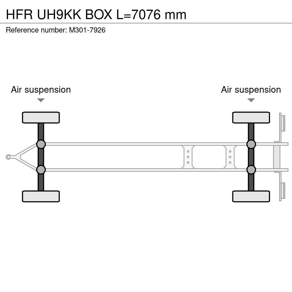 HFR UH9KK BOX L=7076 mm Dengtos priekabos