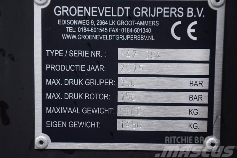  Groeneveldt houtgrijper EVAX 800-30-2-1650:894 Rulonų griebtuvai