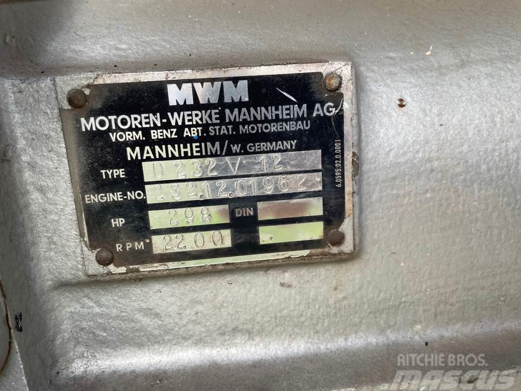 MWM D232 V12 PUMP USED Vandens siurbliai