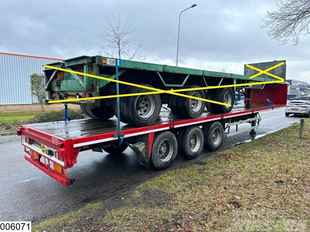 Jumbo open laadbak Bortinių sunkvežimių priekabos su nuleidžiamais bortais