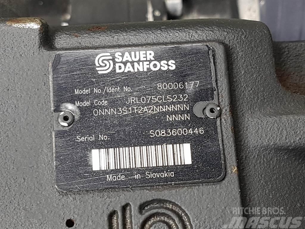 Sauer Danfoss JRL075CLS2320 -Vögele-80006177- Load sensing pump Hidraulikos įrenginiai