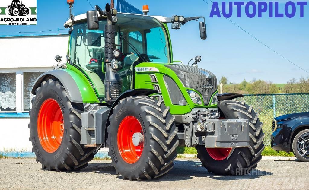 Fendt 513 VARIO - AUTOPILOT - 2016 ROK - ORYGINALNE OPON Traktoriai