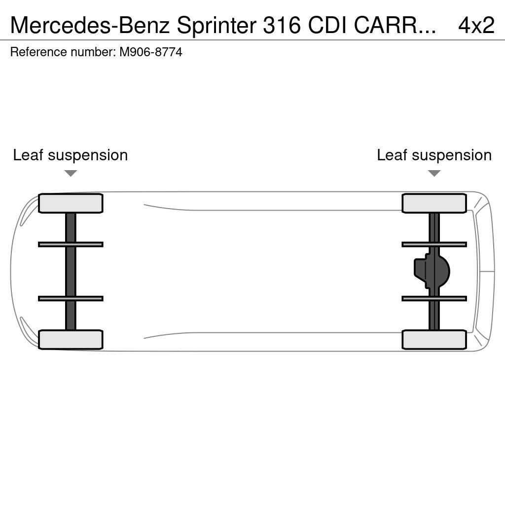 Mercedes-Benz Sprinter 316 CDI CARRIER / BOX L=4389 mm Furgonai Šaldytuvai