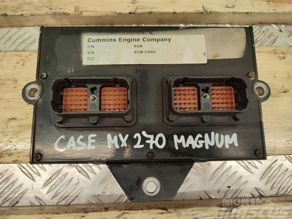 CASE MX 270 Magnum Cummins engine module controller Varikliai