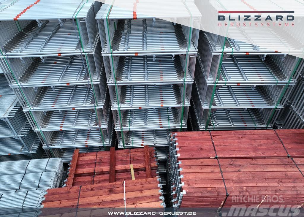 Blizzard S70 292,87 m² Alugerüst mit Holz-Gerüstbohlen Pastolių įrengimai