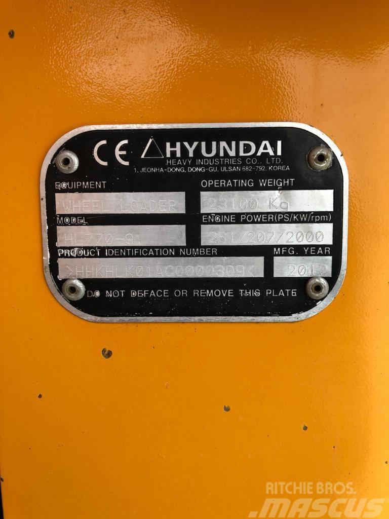 Hyundai HL 770-9 Naudoti ratiniai krautuvai