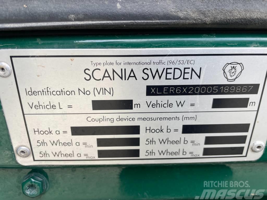 Scania R480 6x2 nysynet Savivarčiai su kabeliniu keltuvu