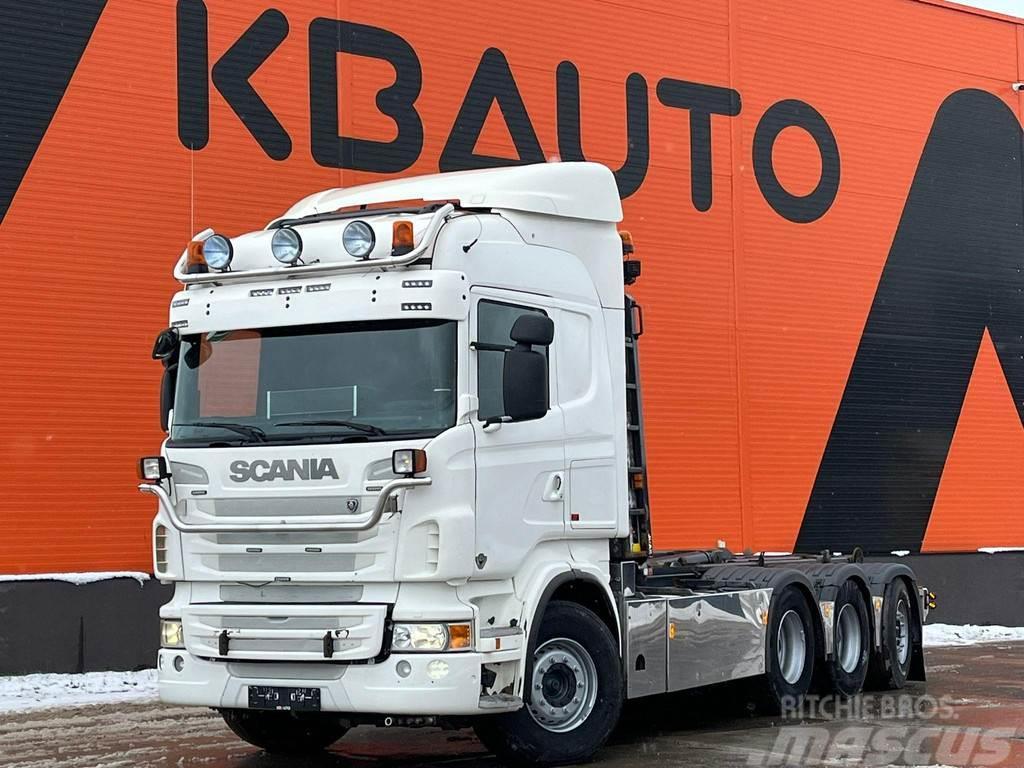 Scania R 560 8x4*4 JOAB 24 ton / L=5750 mm Sunkvežimiai su keliamuoju kabliu