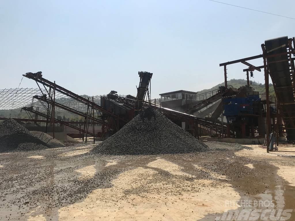 Kinglink 100 tph stone crushing production plant Užpildų gamybos įranga