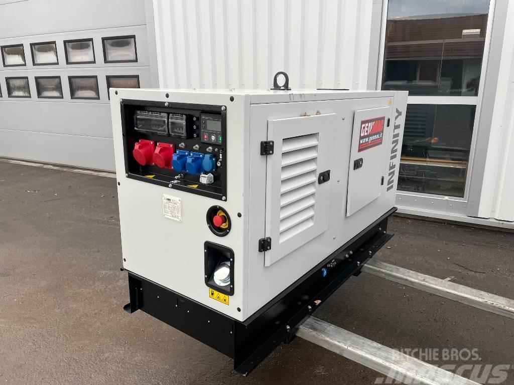 Genmac INFINITY G20PS reservkraft nytt elverk diesel 3fas Dyzeliniai generatoriai