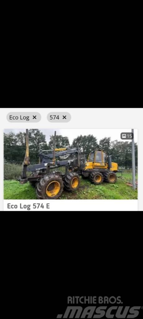 Eco Log 574 e Naudoti miškovežiai (Forvarderiai)