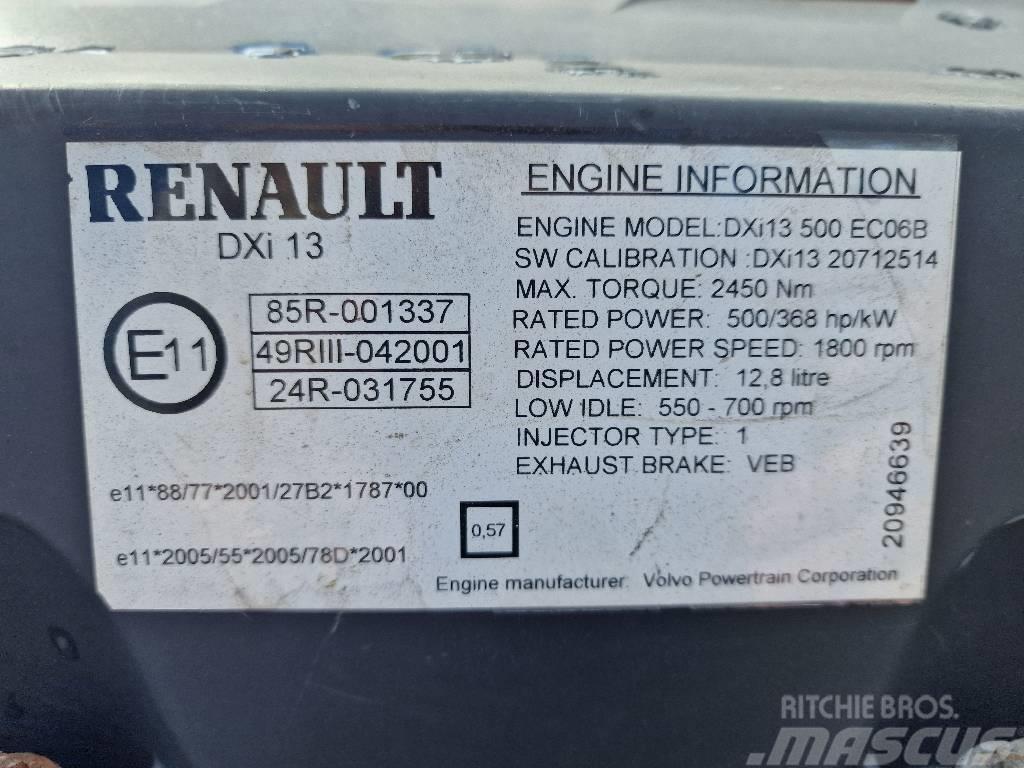 Renault DXI13 Varikliai