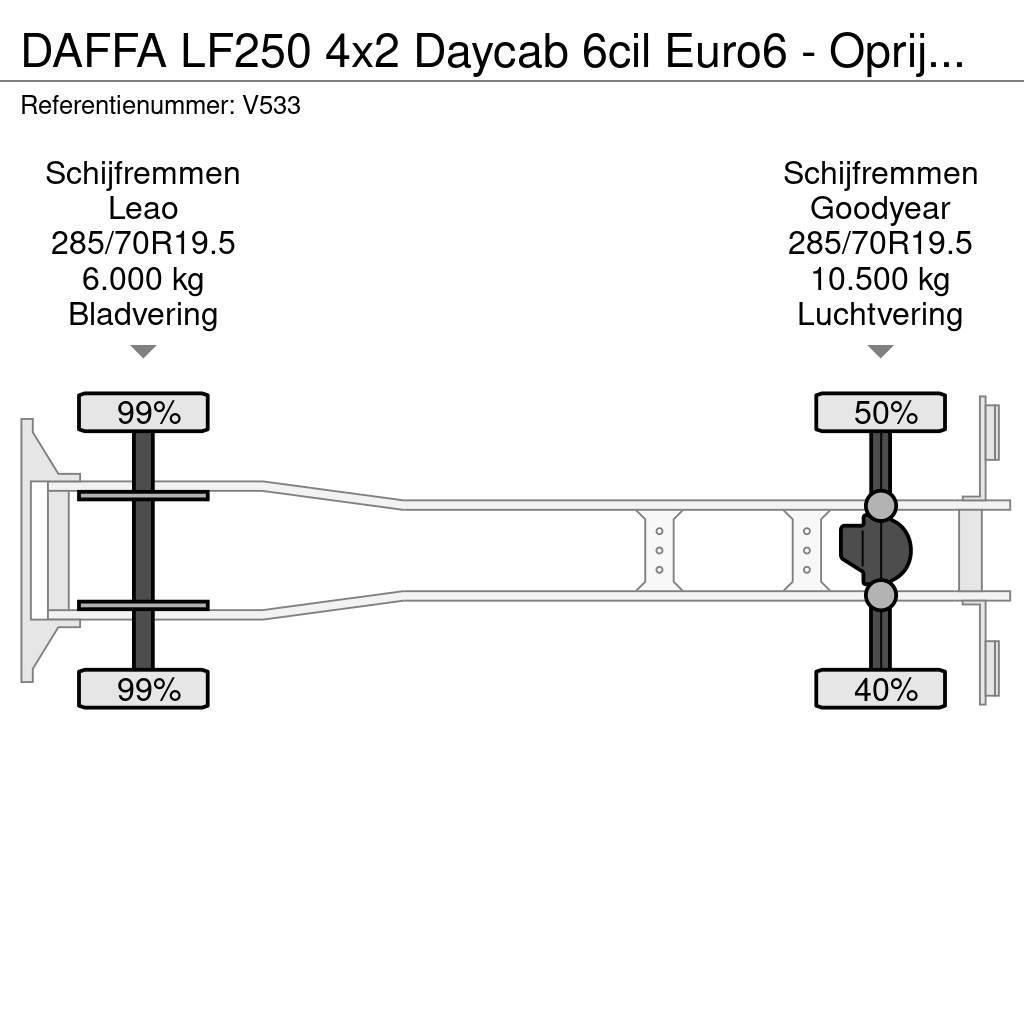 DAF FA LF250 4x2 Daycab 6cil Euro6 - Oprijwagen - Hydr Kita