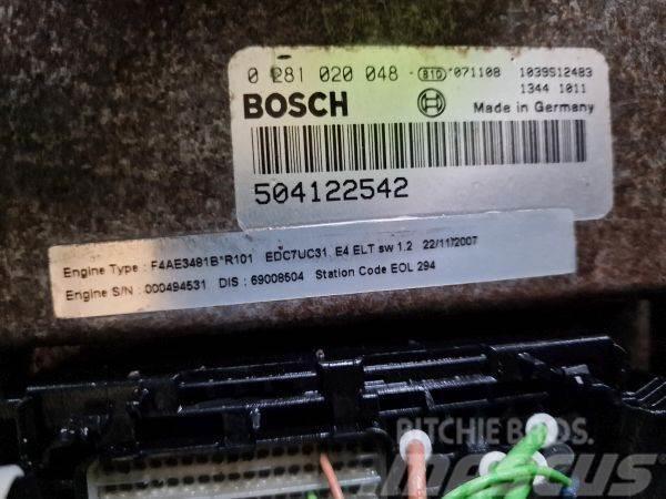 Iveco Tector 4ISB E4 F4AE3481B*R101 Bosch Varikliai