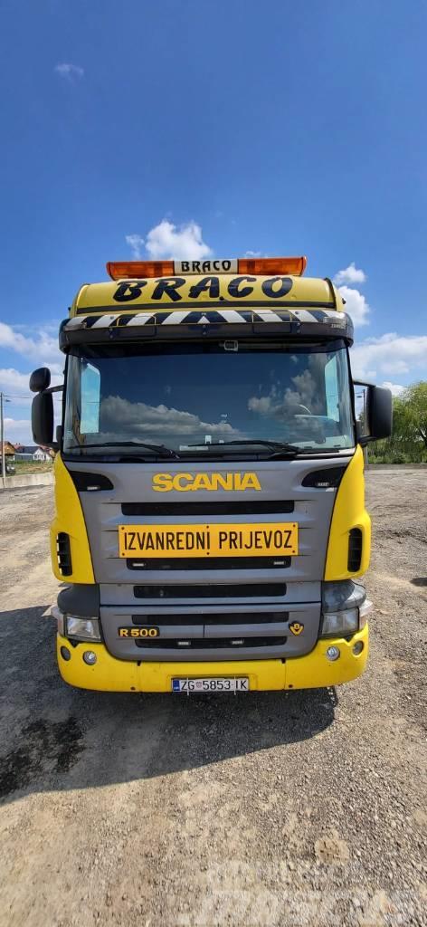 Scania i Goldhofer prikolica R 500 LA Naudoti vilkikai