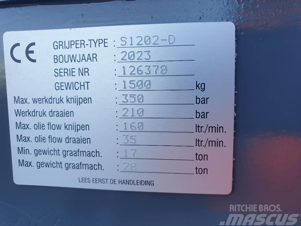Zijtveld Sorting Grapple S1202-D CW40 Griebtuvai