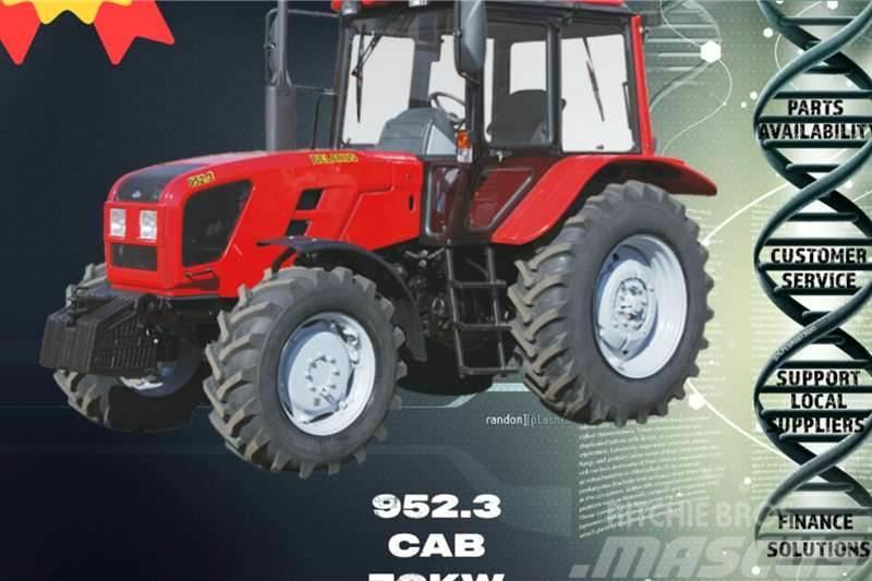 Belarus 952.3 4wd cab tractors (70kw) Traktoriai