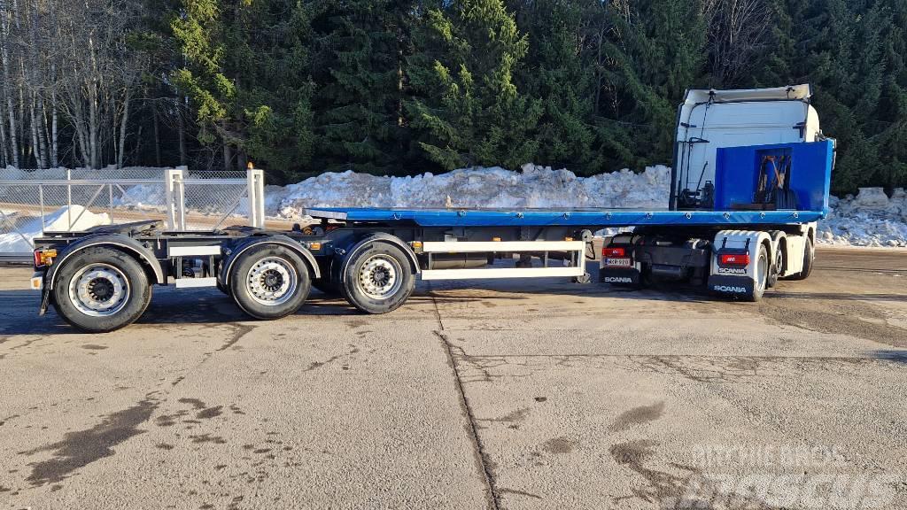 VAK PV 3-40 BLINKKI Useita Bortinių sunkvežimių priekabos su nuleidžiamais bortais