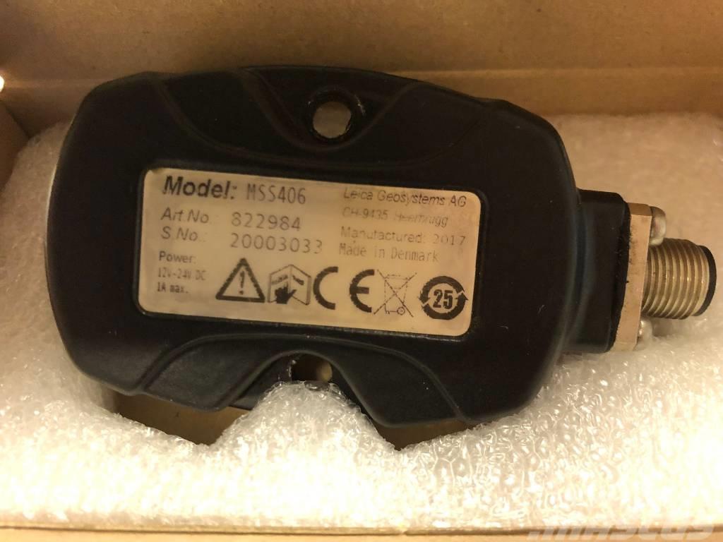 Leica Sensor Ratiniai ekskavatoriai
