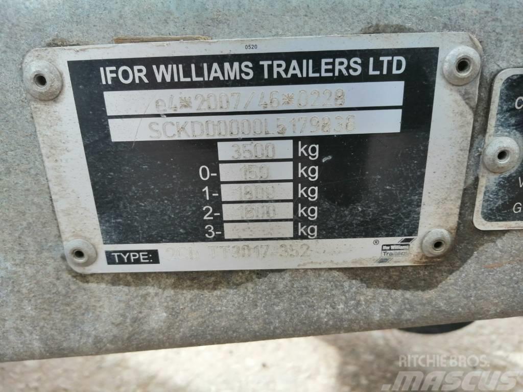 Ifor Williams TT3017185 Tipper Trailer Savivartės priekabos