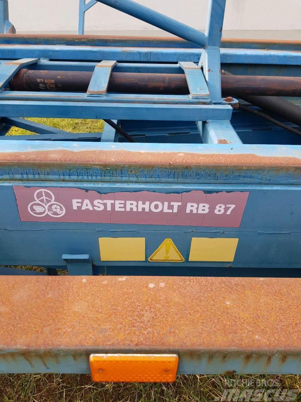 Fasterholt RB 87 Ryšulių priekabos