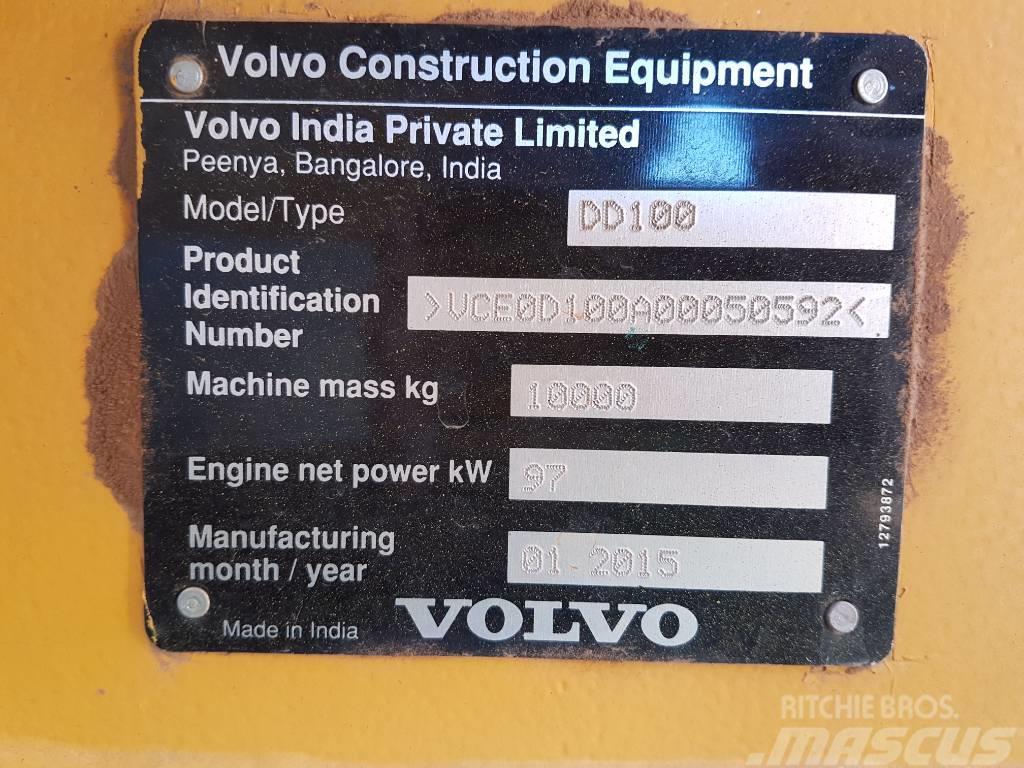 Volvo DD100 Porinių būgnų volai