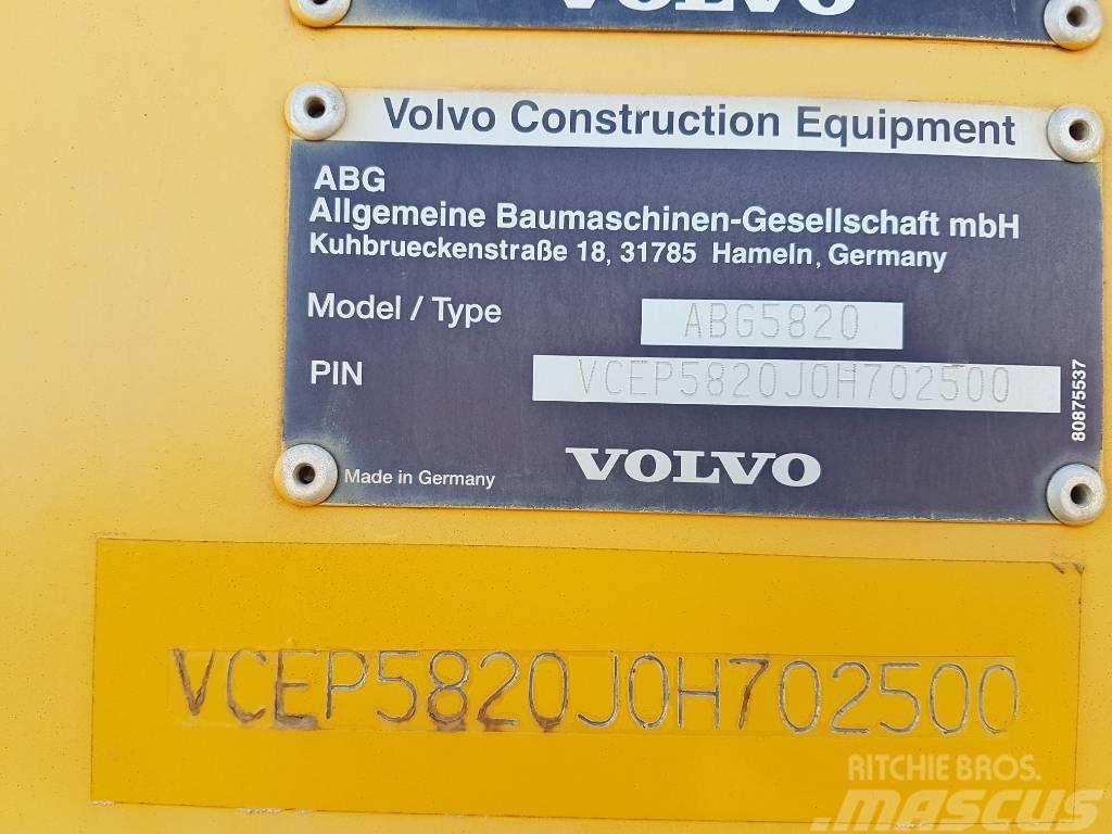 Volvo ABG852 Asfalto klotuvai
