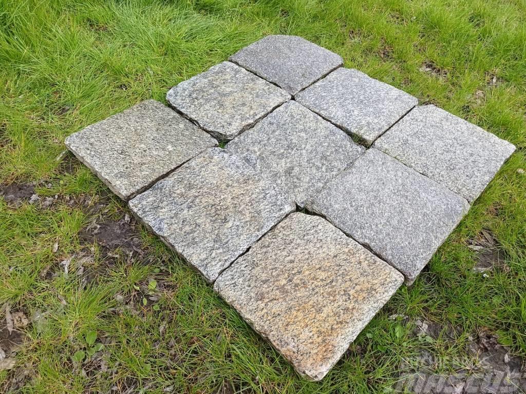  graniet natuursteen 40x40x7-8 cm 300m2 ruw/glad te Kita