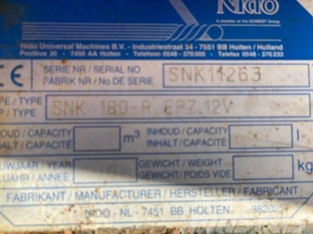 Nido SNK 180-R EPZ-12V Sniego peiliai ir valytuvai
