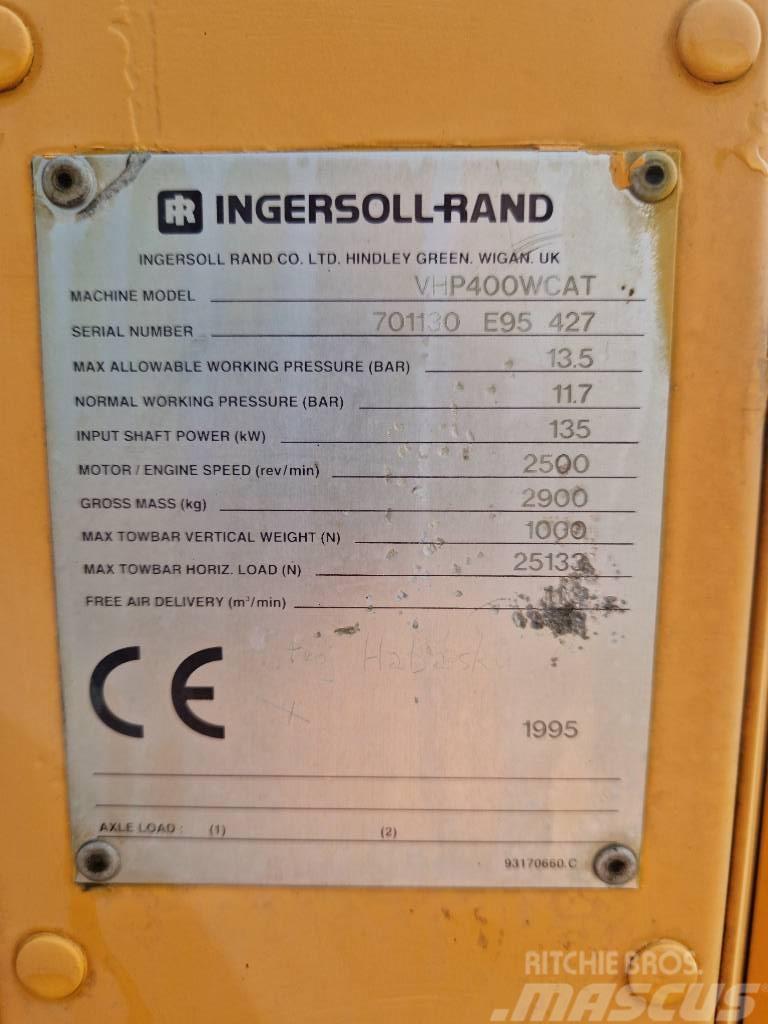 Ingersoll Rand WHP 400 W CAT Kompresoriai