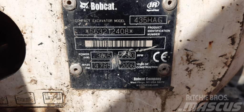 Bobcat 435 HAG Mini ekskavatoriai < 7 t